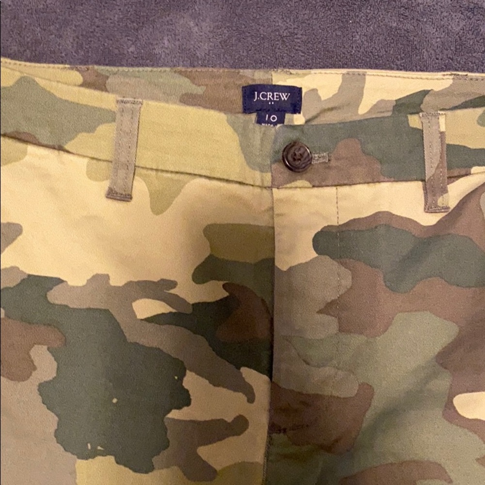 Camo Ankle pants
